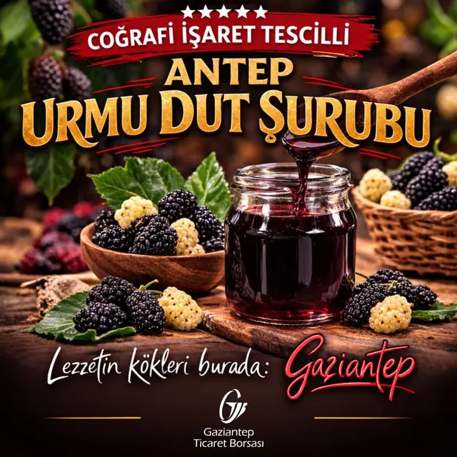 Antep Urmu Dut Şurubu