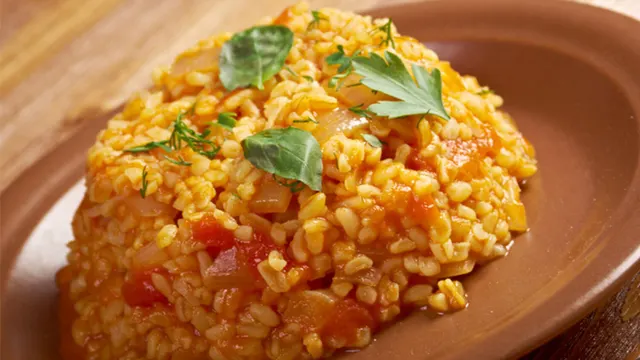 Antep Domatesli Bulgur Pilavı
