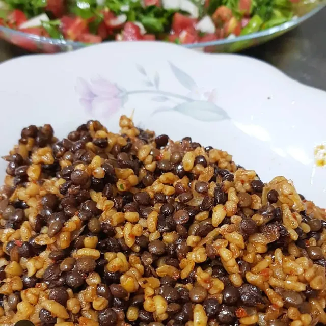 Antep Mercimekli Pirinç Pilavı