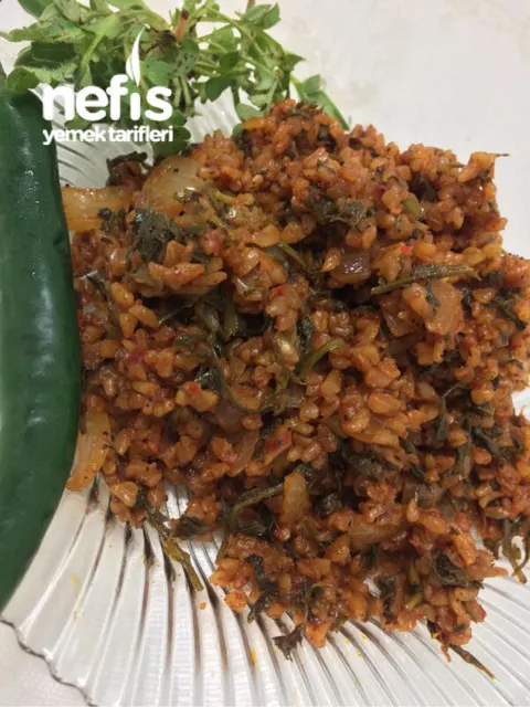 Antep Aş Otlu Buğulama Pilavı