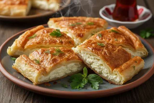 Antep Tarhunlu Peynirli Böreği