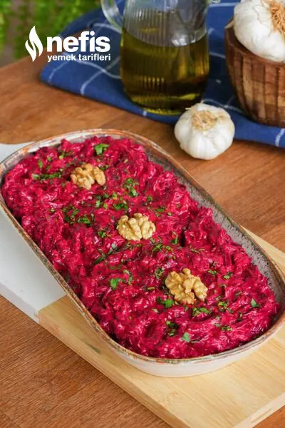 Sarımsaklı Pancar Ezmesi